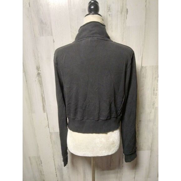 Element Women’s Large Zip Up Embroidered Black Sweatshirt - Picture 5 of 7